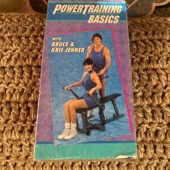 51-(VC) Vintage. Collectible. VHS Tape. Bruce & Kris Jenner. - Picture 3 of 3